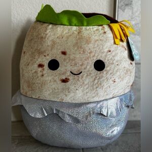 NEW / TAG 16” Original SQUISHMALLOWS  Bernardo the Burrito Plush STUFFED TOYS